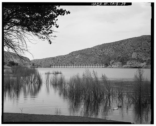 Little Rock Creek Dam,Little Rock Creek,Littlerock,Los Angeles County