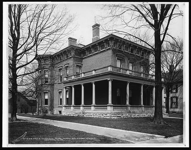 President Benjamin Harrison House,North Delaware Street ...
Benjamin Harrison House