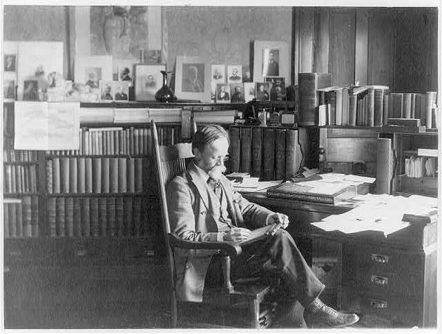 George Washington Cable,1844-1925,American Novelist,Author,Deks,Bookshelves - Picture 1 of 1